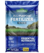 GroundWork 100525069 All-Purpose 13-13-13 Fertilizer 40lb Granular - $864.19 MXN