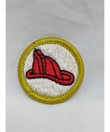 Firemanship Blue Waffle Back Merit Badge Embroidered Iron On Patch 1.5&quot; - €10,10 EUR