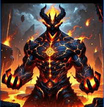 Azmar the Ember forged Djinn - Powerful, ancient being - £200.31 GBP