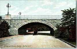 Elmwood Avenue Bridge Buffalo New York Postcard - £5.49 GBP