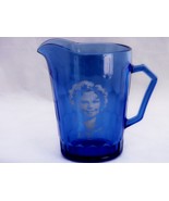 Hazel Atlas Cobalt Blue Depression glass collectible Shirley Temple 4¼” ... - £7.74 GBP