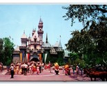 Disneyland Sleeping Beauty Castello 1-308 Anaheim Ca Unp Cromo Cartolina... - $5.08