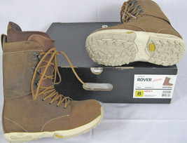 NEW $350 Burton Rover Mens Snowboard Boots!   7.5   Brown - £156.90 GBP