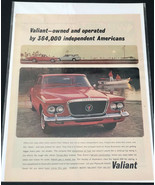 VALIANT Independent American Vintage Car Ad Art Poster - £4.91 GBP