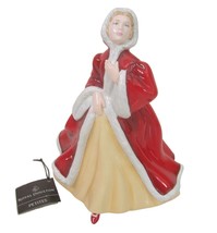 Royal Doulton Pretty Ladies Collection 7&quot; Figurine Rachel HN 4780 Red Hood Coat - £39.65 GBP