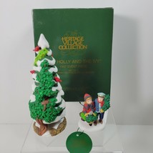 Department 56 The Holly And The Ivy 2 piece set - 1997 Event Piece 56100... - £15.01 GBP