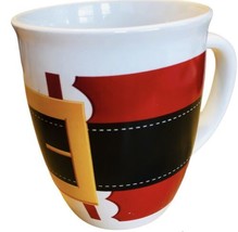Royal Norfolk Christmas Santa’s Belt Mug Coffee Cup 14 oz. Gift Boxed-Ho... - $10.66