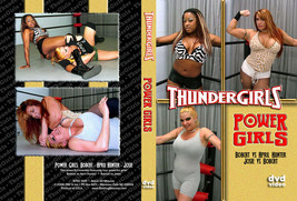 ThunderGirls Female Wrestling DVD144 Power Girls April Hunter, Josie, Bo... - £14.99 GBP