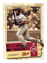 2005 Fleer Authentix #77 Adrian Beltre Los Angeles Dodgers - £3.19 GBP