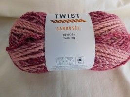 Big Twist Carousel Berry Dye lot 499462 - £5.50 GBP