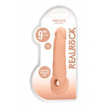 Realrock Penis Sleeve 9&quot; Flesh - £17.99 GBP