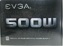 EVGA - 100-W1-0500-KR - 500W 80Plus Power Supply Unit - £132.97 GBP