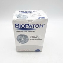 Biopatch Protective #4150  Antimicrobial 2.5 cm , 1 Box -10 Disks Exp 12/24 - £23.52 GBP