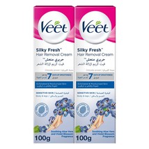 Veet Hair Removal Cream Sensitive Skin 100ml Twin Pack - £29.64 GBP