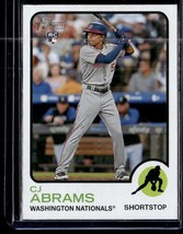 2022 Topps Heritage #501 CJ Abrams Excellent / Raw - £11.87 GBP
