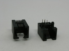 2x Pack RJ11 Telephone Phone Line Jack 6P4C 4 Pins Socket Port RJ10 Voic... - €8,21 EUR