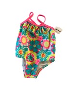 OP Ocean Pacific Girls Infant Baby 0 3 months New 1 Piece Swimsuit Pink ... - £7.77 GBP