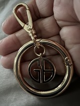 GIANI BERNINI  KEYCHAIN GOLD TONE METAL FOB FOR BAGS - $18.81