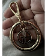 GIANI BERNINI  KEYCHAIN GOLD TONE METAL FOB FOR BAGS - $18.81