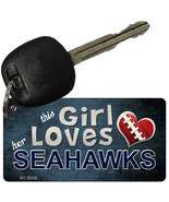 This Girl Loves Her Seahawks Metal Key Chain - €10,49 EUR