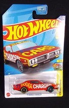 Hot Wheels HW Art Cars RED &#39;71 Dodge Charger 5/10 NEW - £3.87 GBP