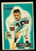Vintage Football Card 1955 Bowman #153 Ray Renfro Cleveland Browns Halfback - £8.57 GBP