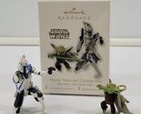P) 2010 Hallmark Keepsake Master Yoda Captain Rex Star Wars Christmas Or... - $34.64