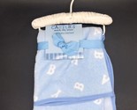 Carter&#39;s Baby Blanket Single Layer Blue Watch the Wear - £39.30 GBP