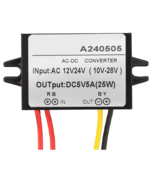 A240505 12V 24V to 5V Waterproof AC DC Converter 5A 25W Power Supply Module - $28.45