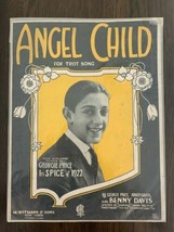 1922 Sheet Music Angel Child Fox Trot Song by George Price, Benny Davis  *P - £6.70 GBP