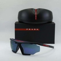 Prada Sport PS07YS 13K05U Matte Blue/Black Rubber/Dark Blue Mirror Violet Tun... - $293.60