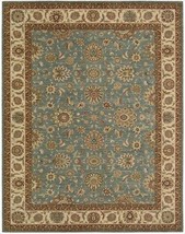 Nourison 66758 Living Treasures Area Rug Collection Aqua 2 ft 6 in. x 4 ft 3 in. - £139.97 GBP