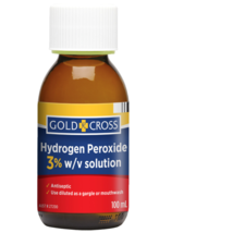 Gold Cross Hydrogen Peroxide 3% w/v 100mL Solution - $69.25