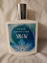 New Bath & Body Works Fresh Sparkling Snow Lotion Cream Hand Shea Butter 10 Oz - $12.99