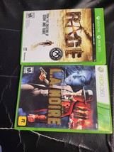 Lot Of 2: Rage (Xbox 360 &amp; Xbox One) + L. A. Noire [Xbox 360] - £8.31 GBP