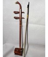 Erhu red sandalwood Chinese traditional stringed instrument - $7,595.55 MXN
