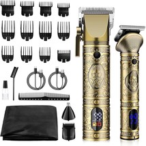 Men’S Hair Clipper, Cordless Hair Clippers For Men, Hair Cutting Kit - £58.28 GBP