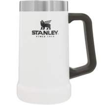 Stanley Adventure Big Grip Beer Stein Tumbler, White Color, 709ml - £42.49 GBP