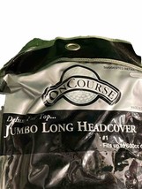 On Course Golf Jumbo Long Deluxe Fur Top 1-Wood Headcover W/Tag Fits 600cc NOS - £5.47 GBP