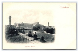 Cristallo Palace Vignette Londra Inghilterra UK Unp Udb Cartolina C19 - £3.99 GBP