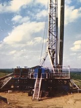 VTG Oil Drilling Rig Equipment Postcard 3.5x5.5 Wm E Noble - £9.63 GBP