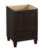 KOHLER K-99514-LG-1WB Damask Vanity Legs &amp; 2 Doors 1 Drawer 24-Inch Clar... - $692.01