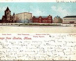 Copley Square Greetings from Boston MA Postcard PC7 - £8.01 GBP