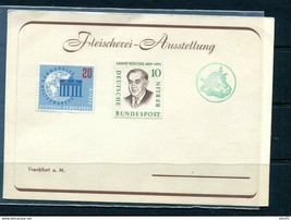 Germany Berlin 1957 butchery exhibition Postal Card  11994 - £3.92 GBP