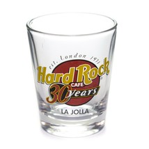 Hard Rock Cafe La Jolla 30 Years Est London 1971 Shot Glass - $11.85