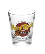 Hard Rock Cafe La Jolla 30 Years Est London 1971 Shot Glass - £9.47 GBP