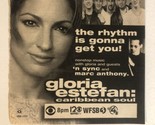 Gloria Estefan Caribbean Soul Tv  Guide Print Ad NSYNC Marc Anthony TPA7 - $5.93
