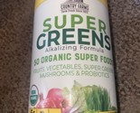 Super Greens, Apple Banana, 10.6 oz (300 g) 11/26 - £23.88 GBP