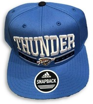 New NWT Oklahoma City Thunder adidas Stars Snapback Hat  - £17.95 GBP