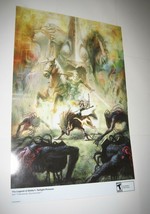 Legend of Zelda: Twilight Princess Poster # 1 Link on Epona? w/ enemies - £39.14 GBP